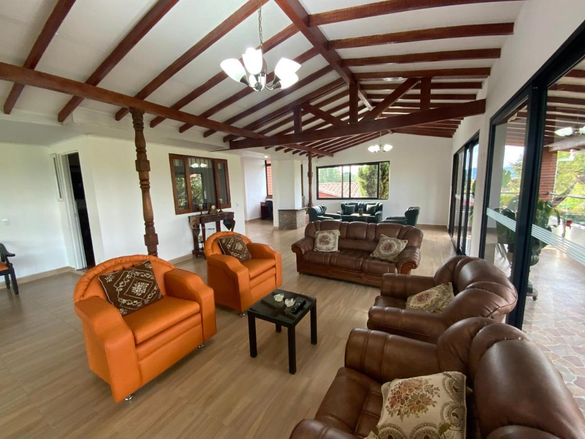 Finca Hotel 12 Palmas- Aeropuerto Jmc Rionegro Eksteriør billede